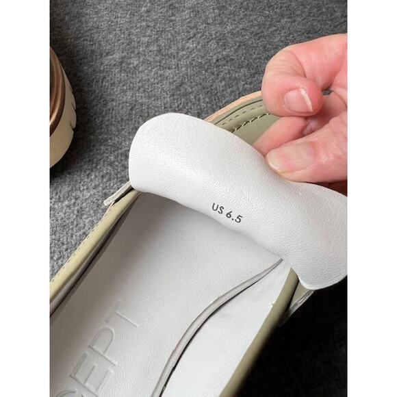 Oncept Seoul Platform Loafers Silver Moss Gray Size 6.5 - Picture 7 of 10